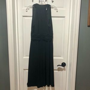 Kasper Black Halter Cocktail Dress